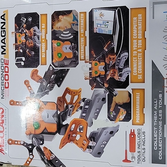 Meccano engineering and robotics Magna robot - Picture 5 of 10